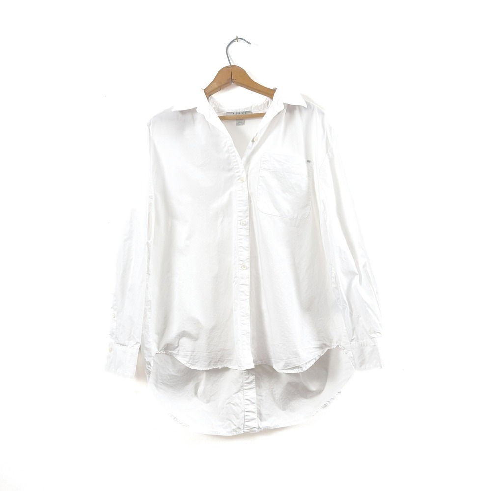 AllSaints Laurie Shirt White Organic Cotton US 8